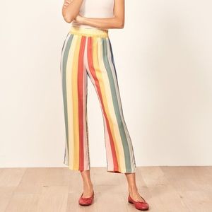Reformation Ascher Pants (Starburst) NWT